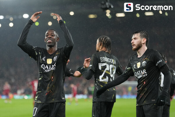 '이강인 결장' 파리생제르맹, 리버풀 꺾고 3시즌 연속 챔피언스리그 4강행